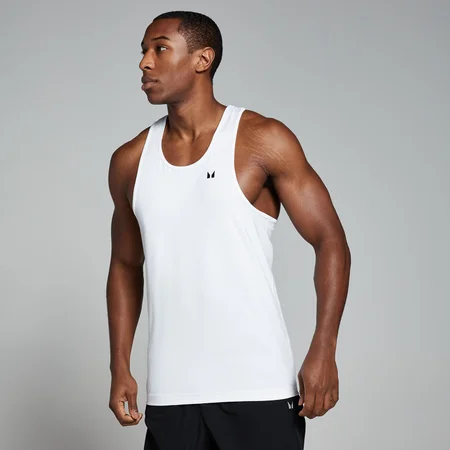 MP Men's Training Stringer Vest − muška atlet majica − bela