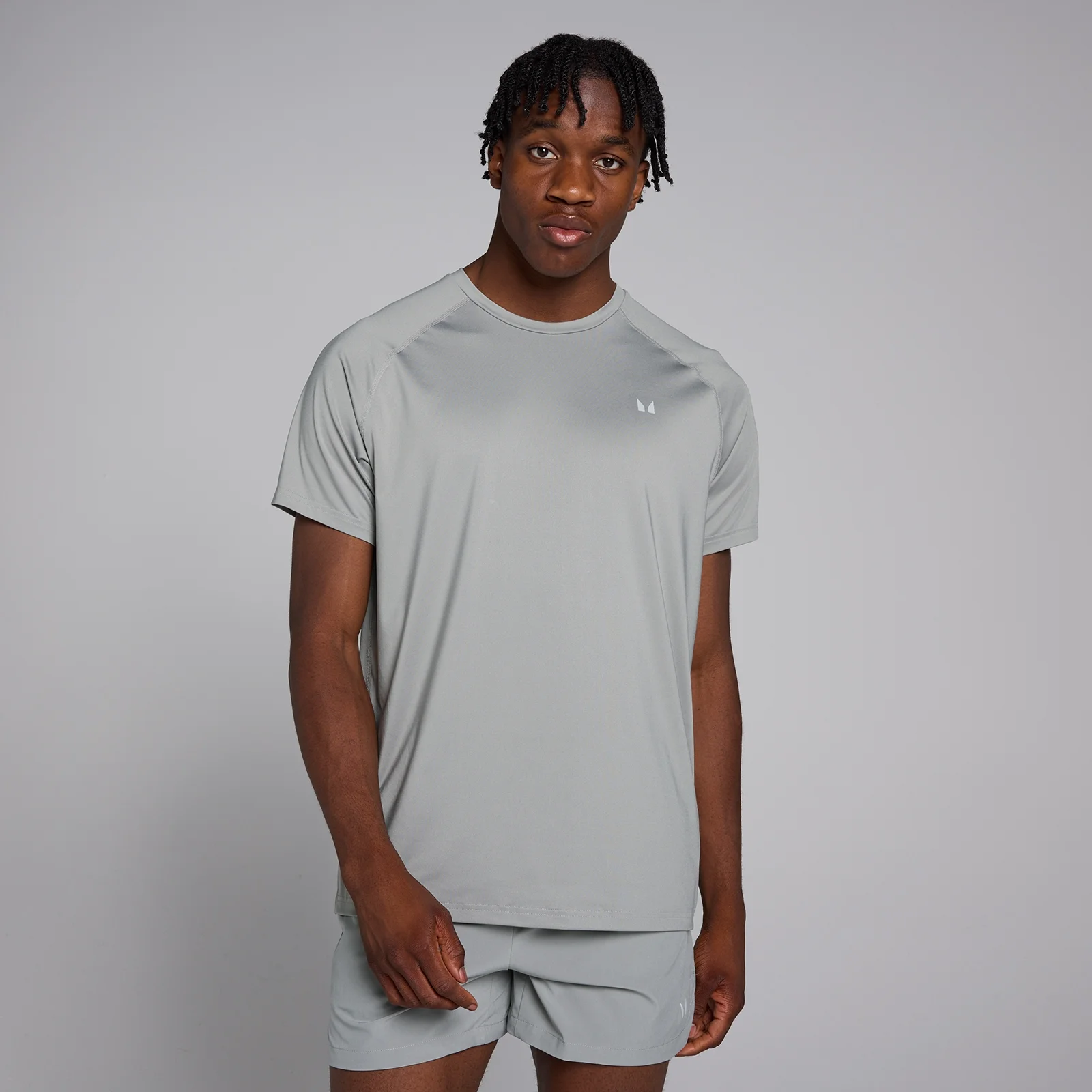 MP Men's Training Short Sleeve T-Shirt − muška majica sa kratkim rukavima − tamnosiva - XXS Slika 1