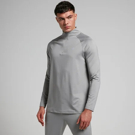 MP Men's Training 1/4 Zip − muška majica dugih rukava sa rajsferšlusom − tamnosiva