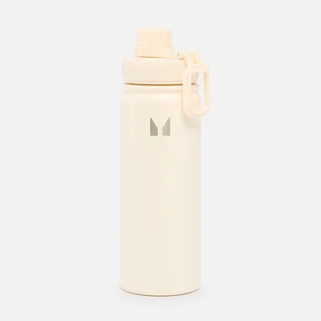Medium Metal Water Bottle − srednja boca za vodu − krem