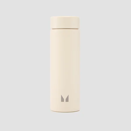 Myprotein Large Recycled Metal Water Bottle - boca za vodu - krem