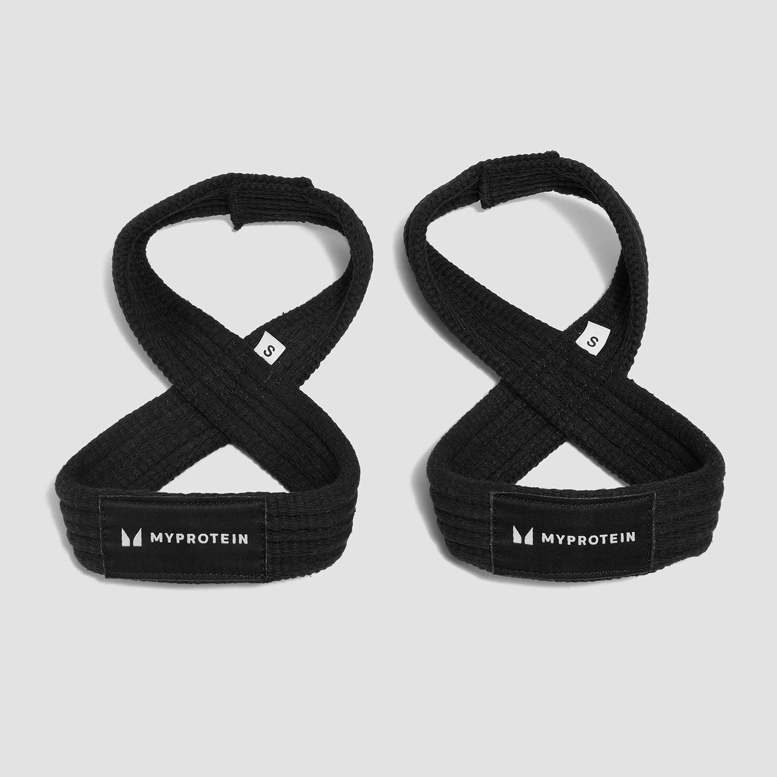 Myprotein Figure of 8 Lifting Straps - trake za dizanje tereta - crne - S (< 6'') Slika 1