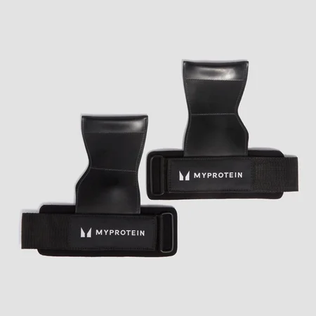Myprotein Heavy Duty Lifting Grips - gurtne za dizanje tegova - crne