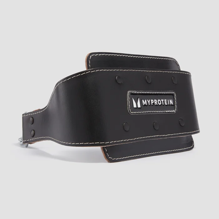 Myprotein Leather Dipping Belt - pojas - crni