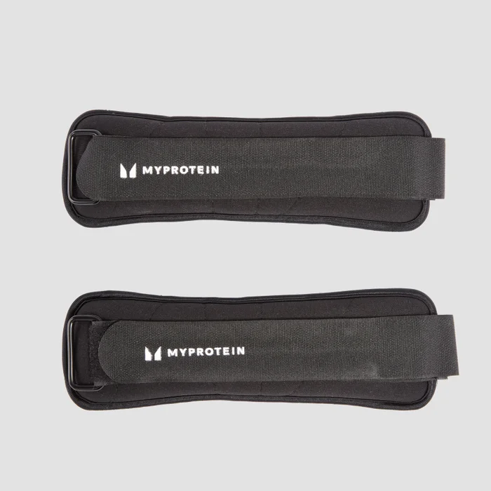 Myprotein Ankle/Wrist Weights - tegovi za ručne zglobove/gležnjeve - crni