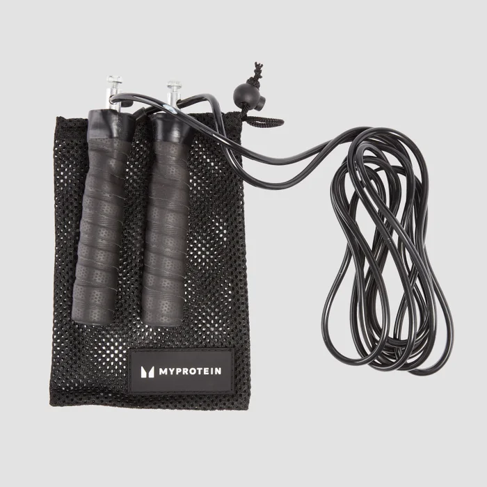 Myprotein Deluxe Skipping Rope - konopac za preskakanje - crni