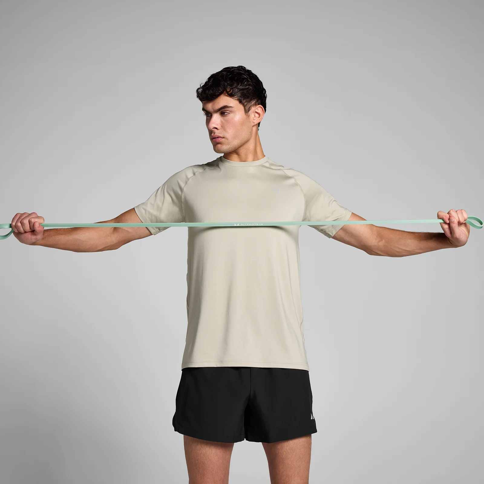 Myprotein Resistance Band, traka sa opterećenjem, 1 komad (2-16 kg) - krem Slika 1