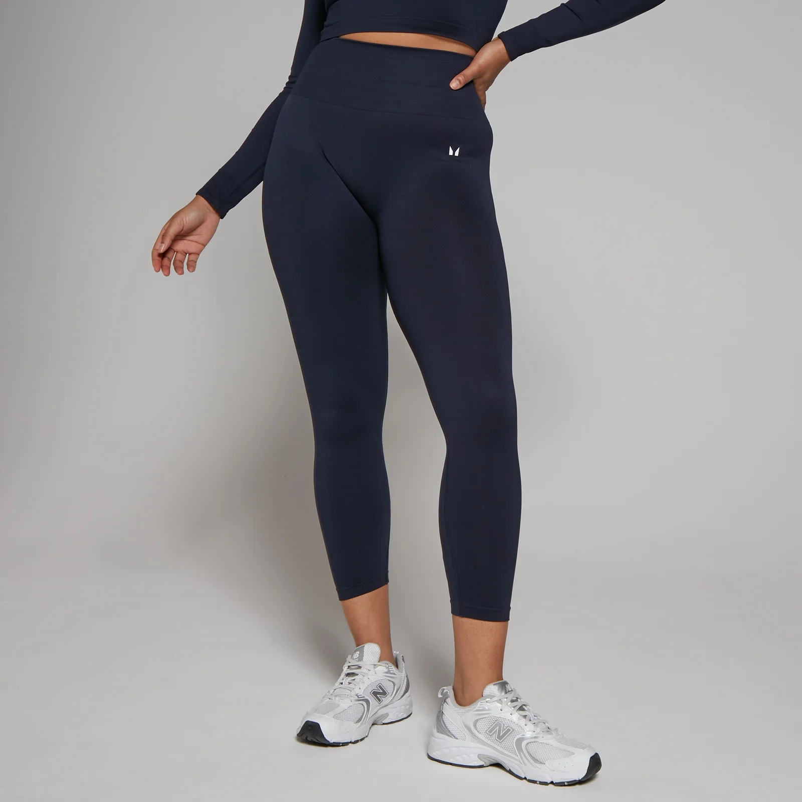 MP Women's Shape Seamless 7/8 Leggings − ženske 7/8 helanke − teget - XL Slika 1