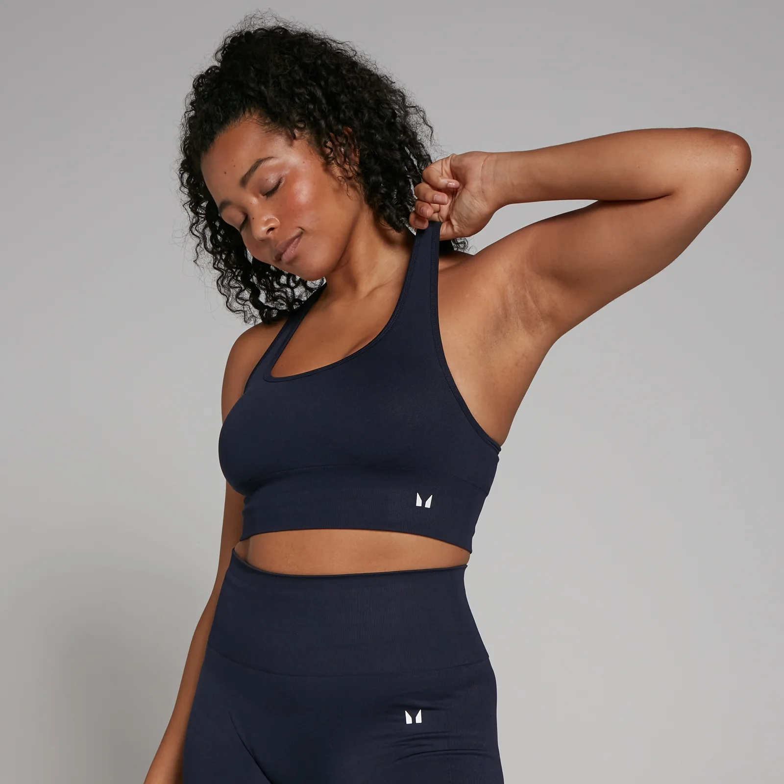 MP Women's Shape Seamless Sports Bra − sportski grudnjak − teget - S Slika 1