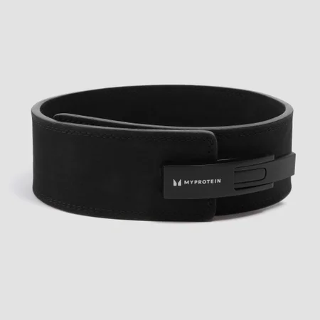 Myprotein Lever Lifting Belt - pojas za dizanje tegova - crni