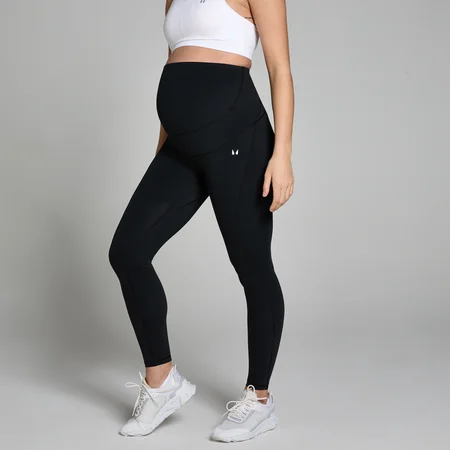 MP Women's Maternity Leggings - helanke za trudnice - crne