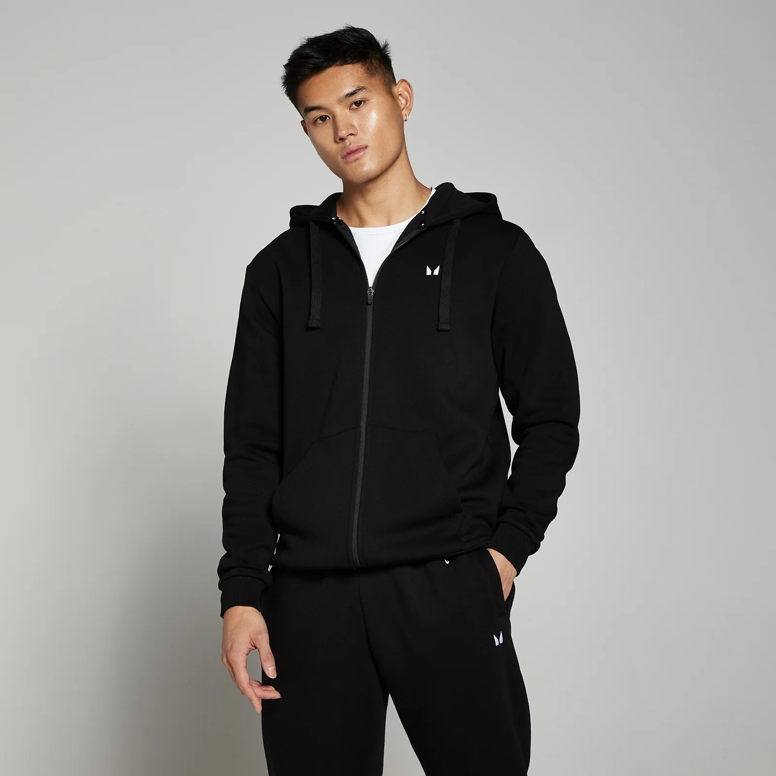 MP Men's Rest Day Zip Through Hoodie − muška dukserica − crna - M Slika 1