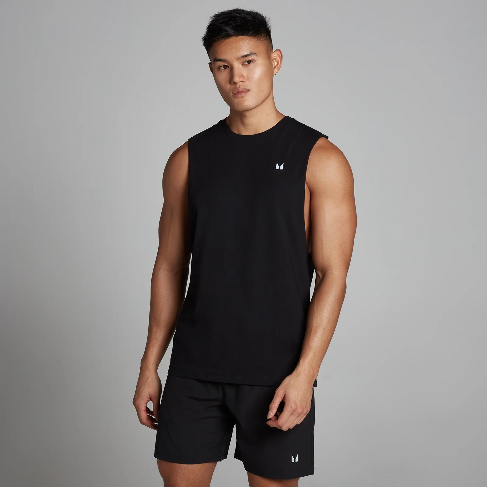 MP Men's Rest Day Drop Armhole Tank Top − muška majica bez rukava − crna - L Slika 1