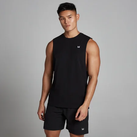 MP Men's Rest Day Drop Armhole Tank Top − muška majica bez rukava − crna