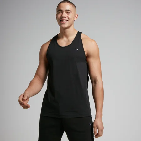 MP Men's Rest Day Stringer Vest − muška atlet majica − crna