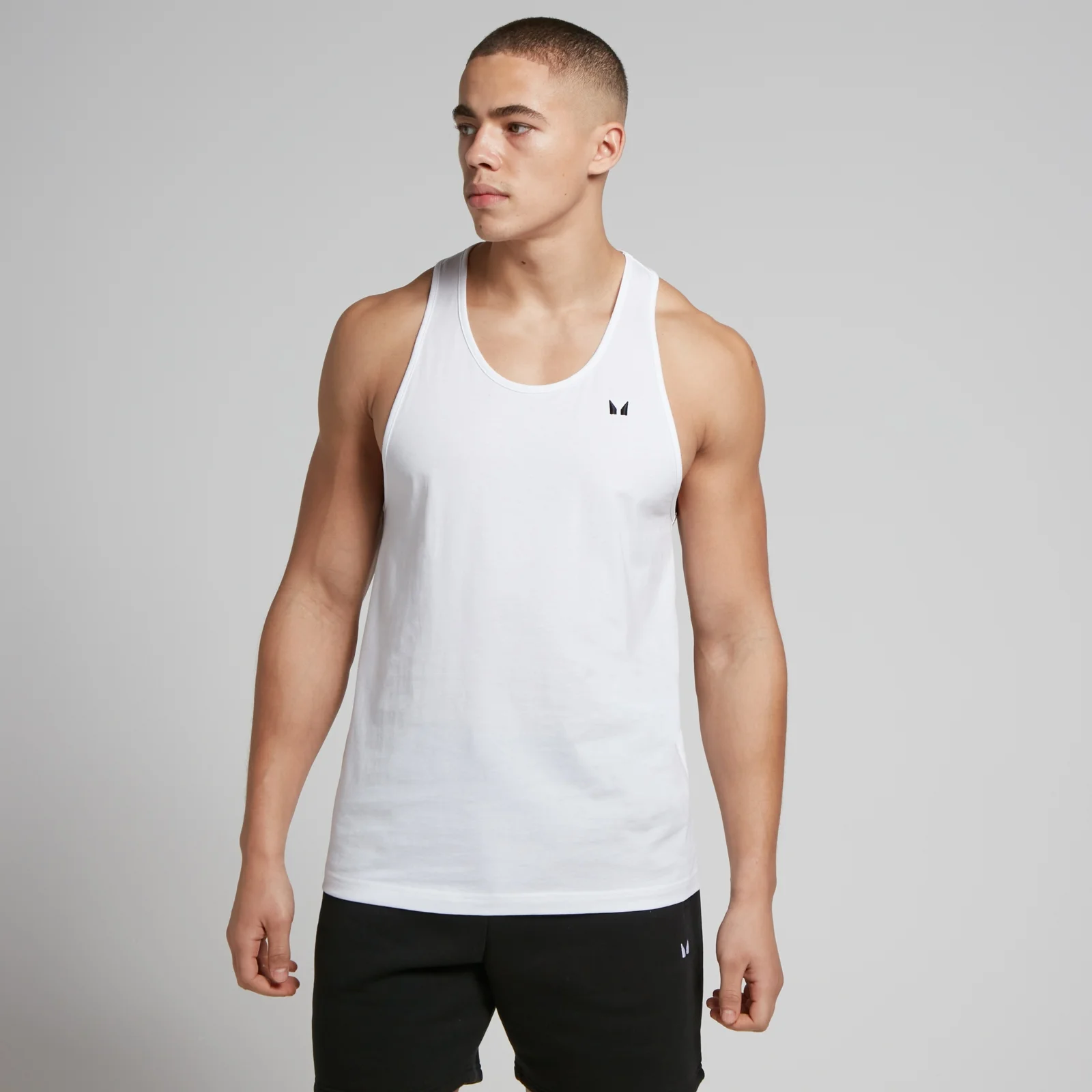 MP Men's Rest Day Stringer Vest − muška atlet majica − bela - S Slika 1