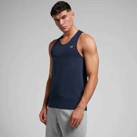 MP Men's Rest Day Stringer Vest − muška atlet majica − teget