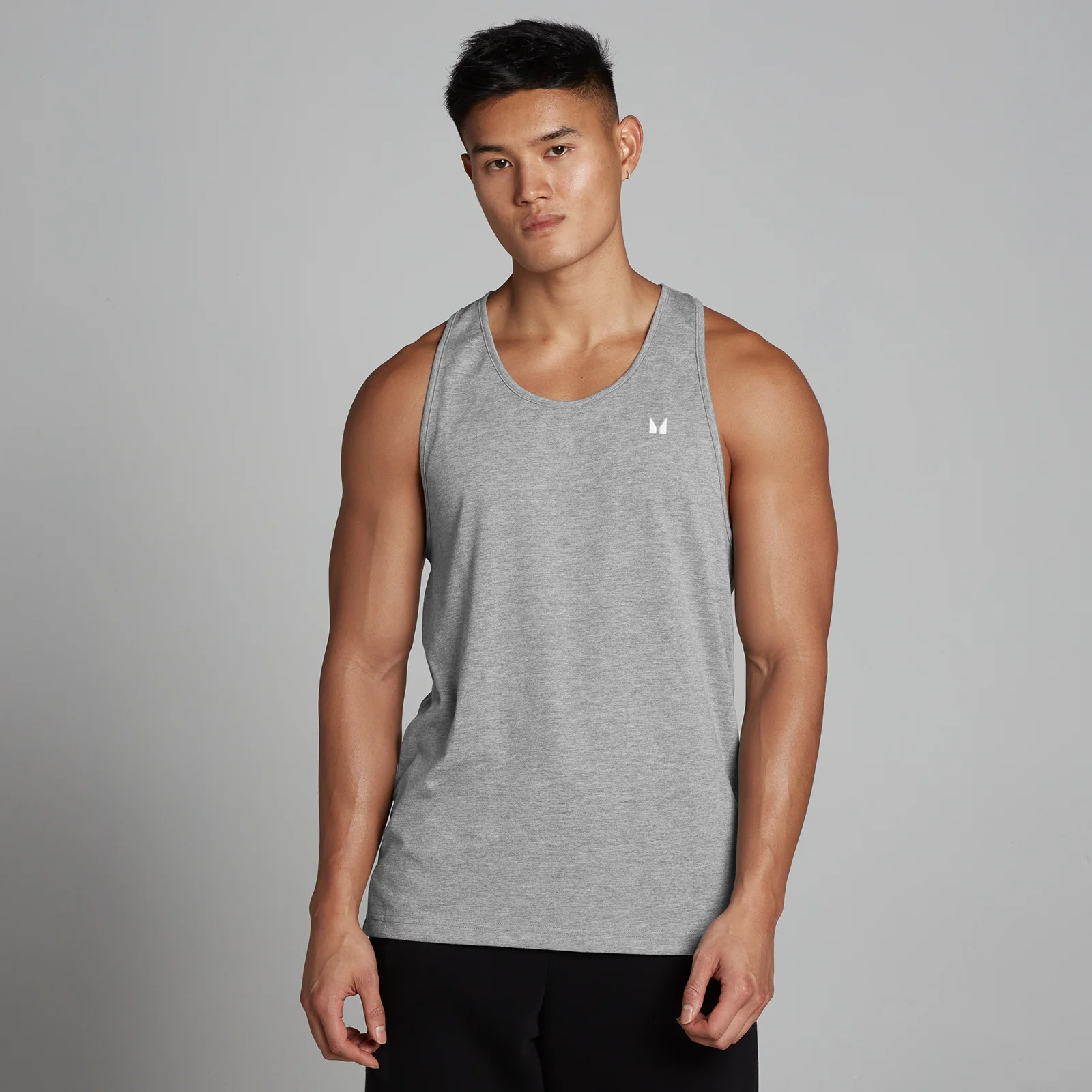 MP Men's Rest Day Stringer Vest − muška atlet majica − sivi melanž - M Slika 1