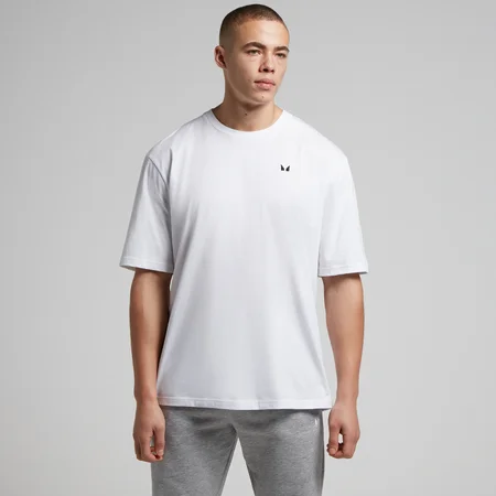 MP Men's Rest Day Oversized T-Shirt − muška majica − bela