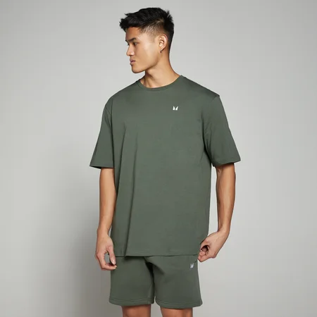 MP Men's Rest Day Oversized T-Shirt − muška majica − sivozelena