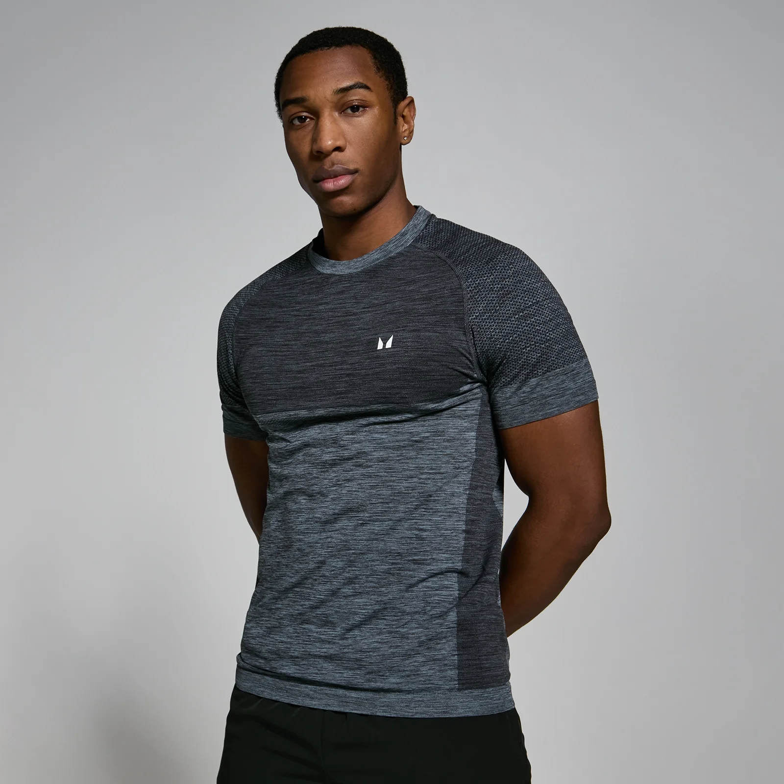 MP Men's Seamless Short Sleeve T-Shirt − muška majica sa kratkim rukavima − boja krede - XS Slika 1