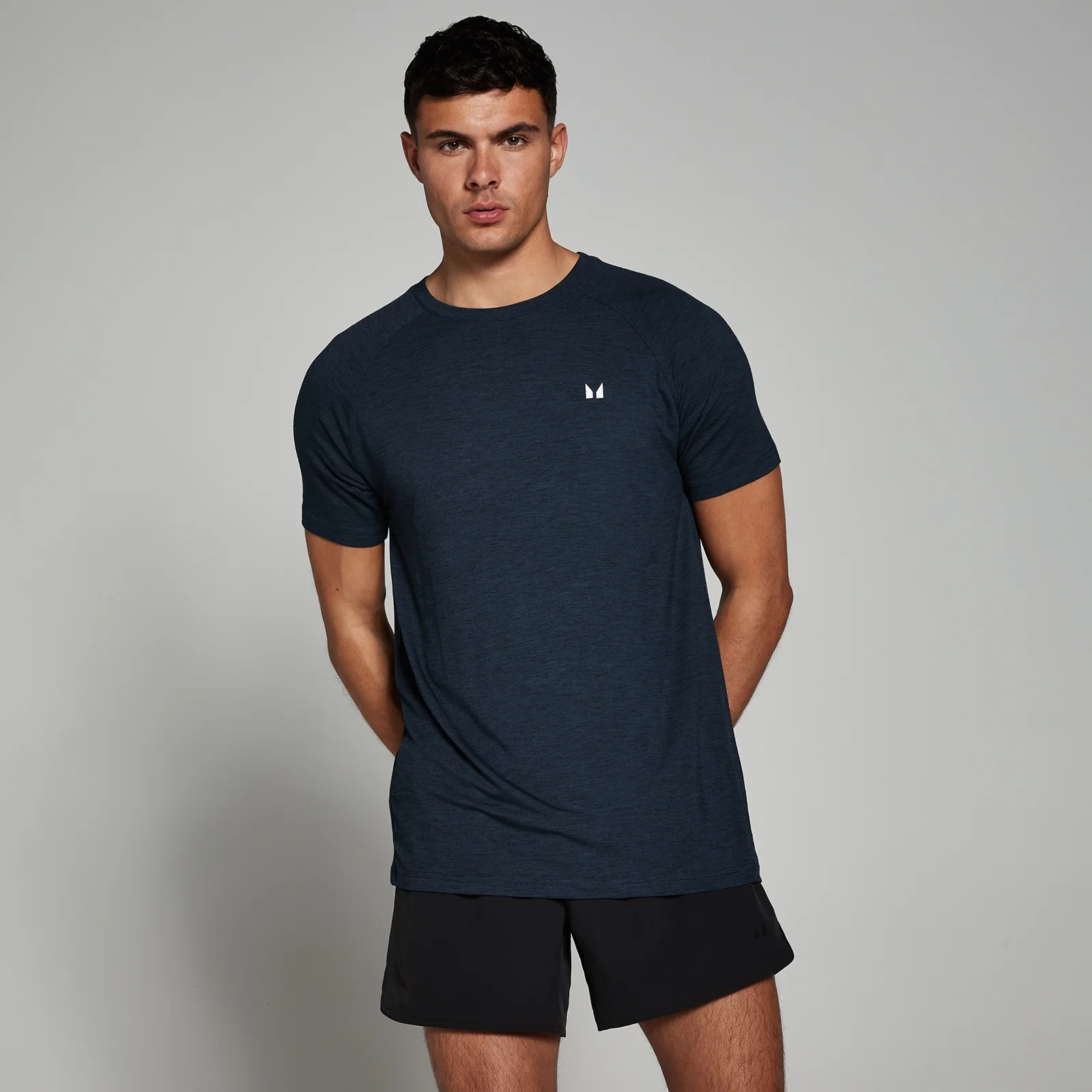 MP Men's Performance Short Sleeve T-Shirt − muška majica sa kratkim rukavima − teget melanž - XXXL Slika 1