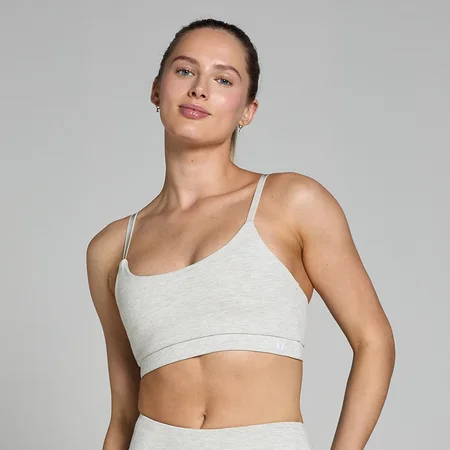 MP Women's Basics Bra − ženski grudnjak − svetlosivi melanž