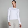 MP Women's Basics Body Fit Long Sleeve T-Shirt − ženska majica sa dugim rukavima − bela