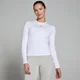 MP Women's Basics Body Fit Long Sleeve T-Shirt − ženska majica sa dugim rukavima − bela