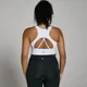 MP Women's Power Longline Sports Bra - ženski grudnjak - beli
