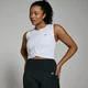 MP Women's Power Crop Vest - ženska majica bez rukava - bela