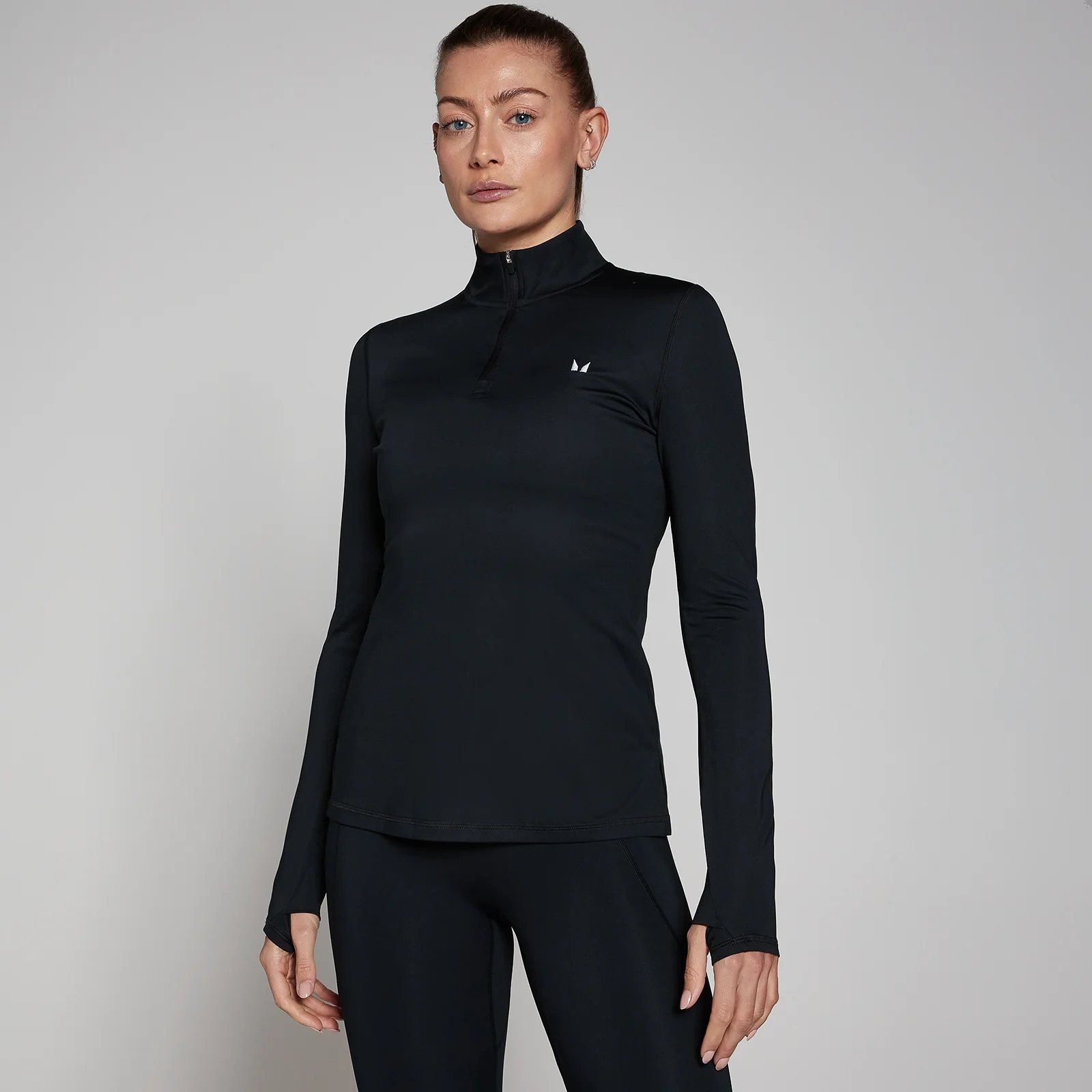 MP Women's Training 1/4 Zip - ženska majica dugih rukava sa rajsferšlusom - crna - M Slika 1