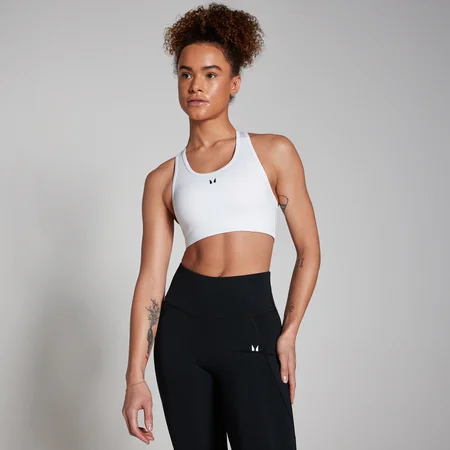 MP Women's Training Racerback Sports Bra − ženski sportski grudnjak − beli