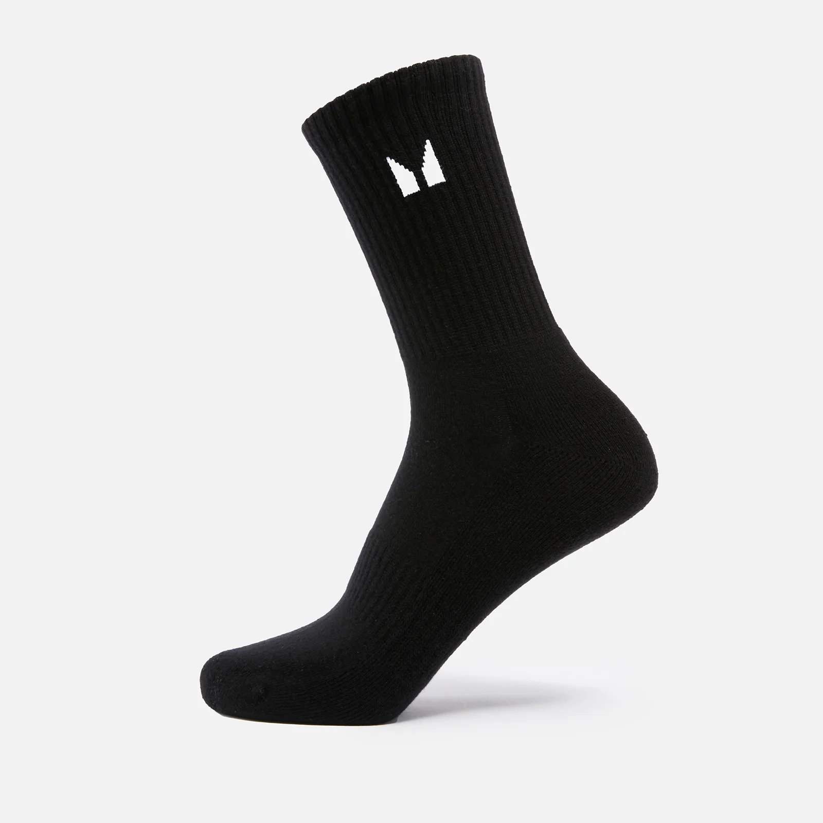 MP Unisex Crew Socks − uniseks čarape − crne - UK 2-5 Slika 1