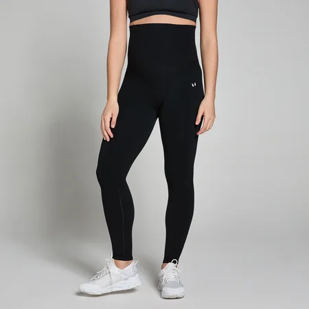 MP Women's Maternity Post Natal Leggings - helanke koje se nose posle porođaja - crne
