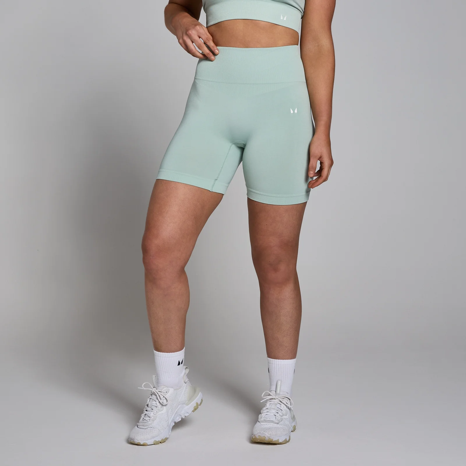 MP Women's Tempo Seamless Shorts - Fresh Mint - S Slika 1