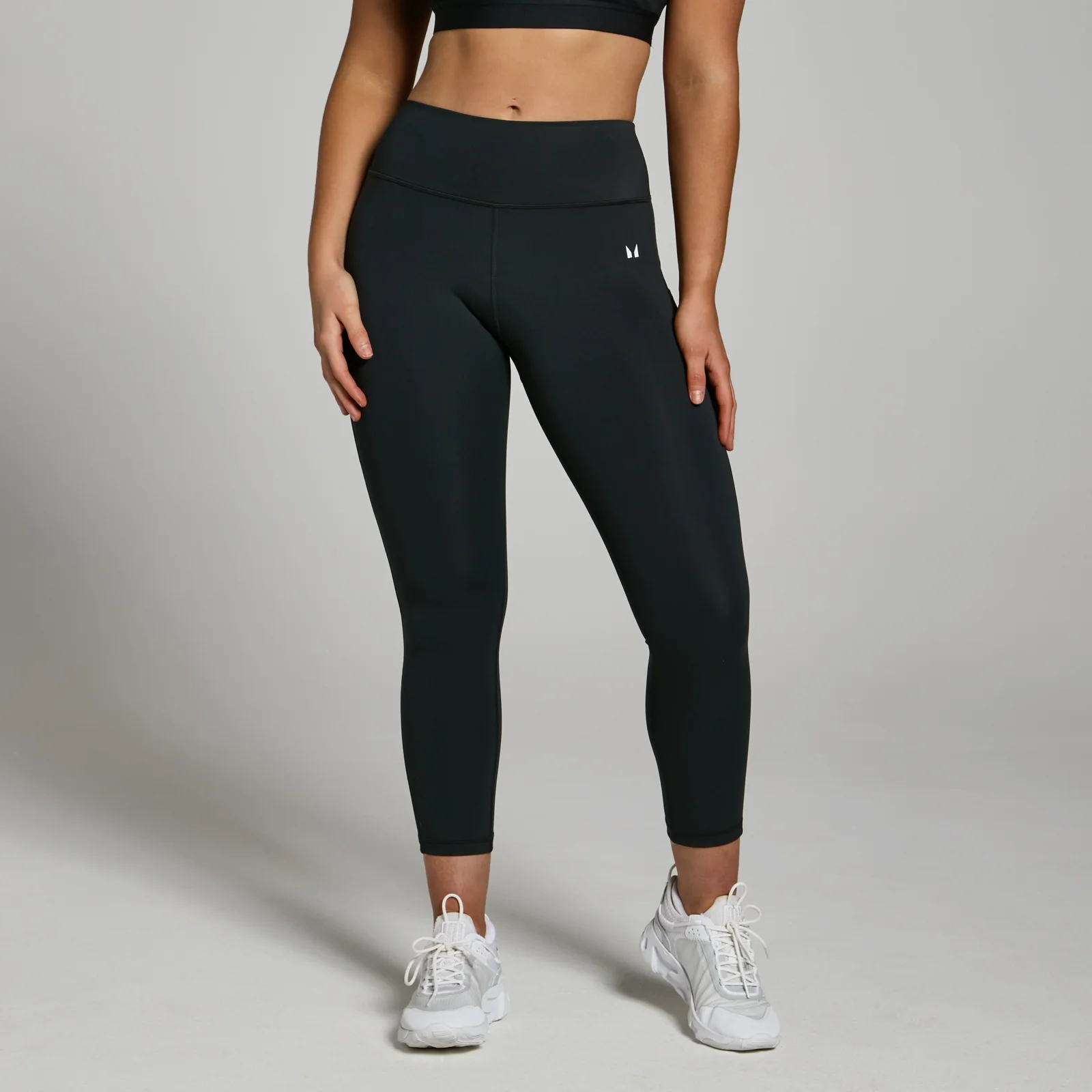 MP Women's Power 7/8 Leggings - ženske 7/8 helanke - crne - XXS Slika 1