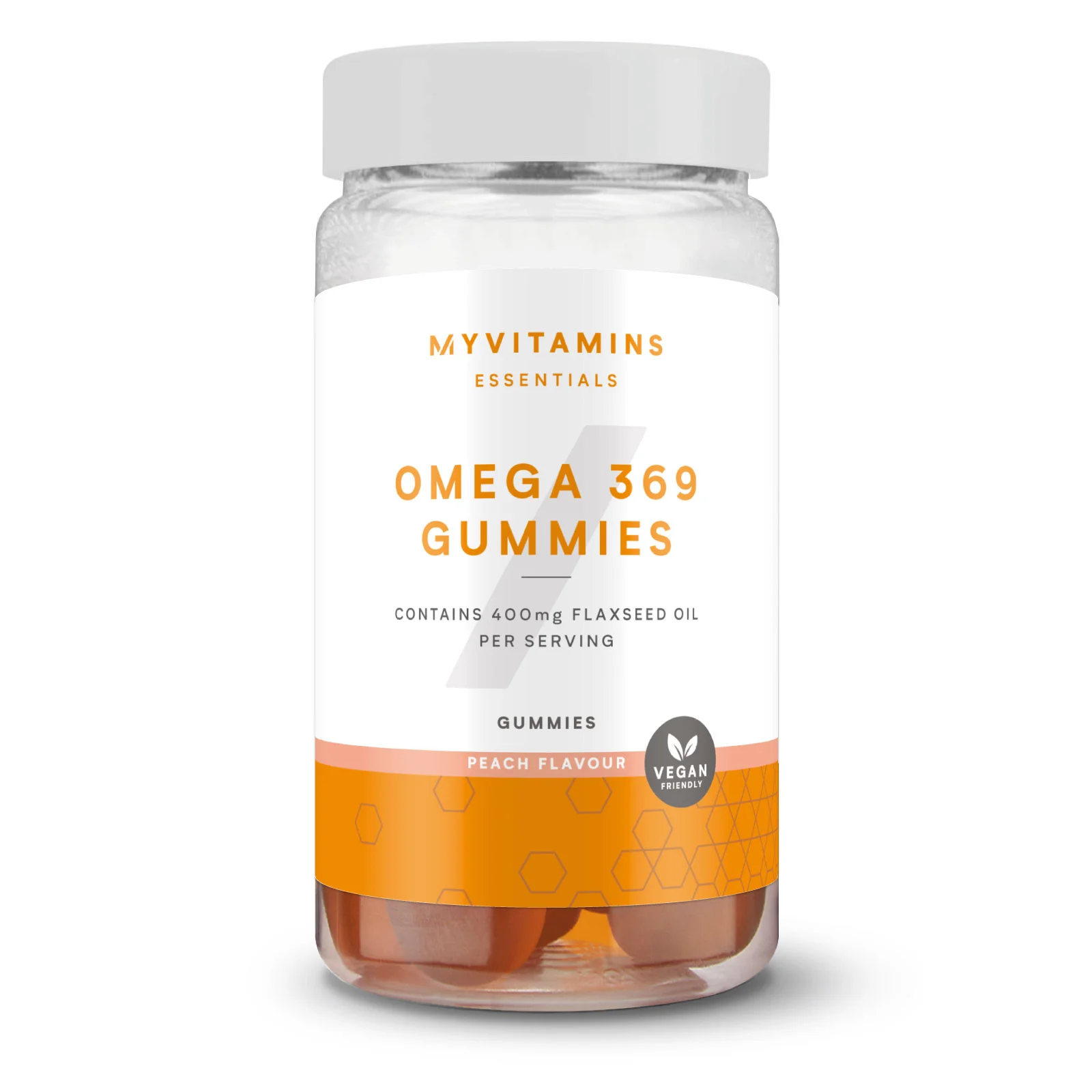 Myvitamins Omega 3,6,9 Gummies - 60gummies - Peach Slika 1