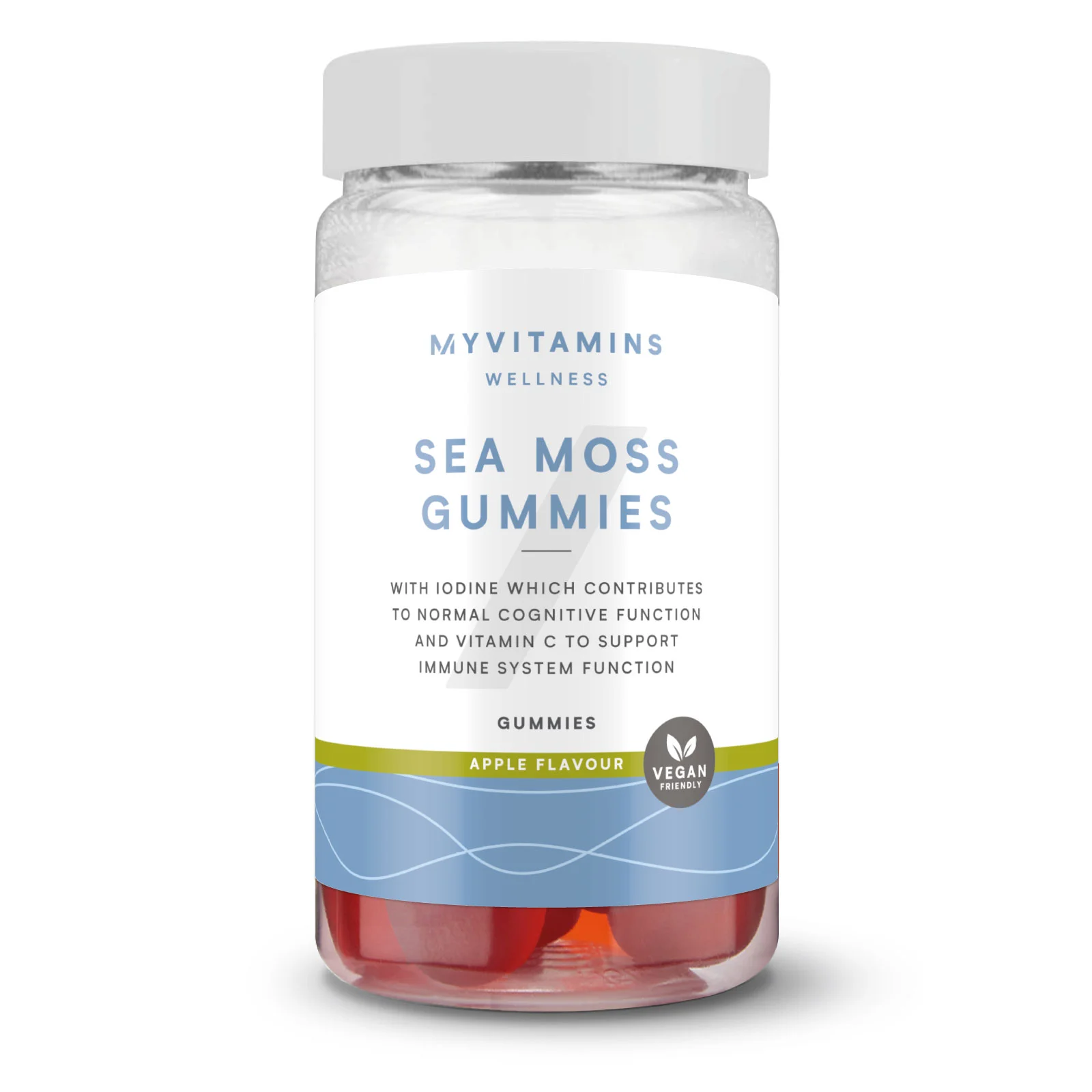 Myvitamins Sea Moss Gummies - 60gummies - Jabuka Slika 1
