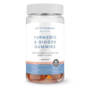 Myvitamins Turmeric & Ginger Gummies - Flavour Peach