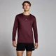 MP Men's Velocity Long Sleeve Top - muška majica sa dugim rukavima - tamnobordo