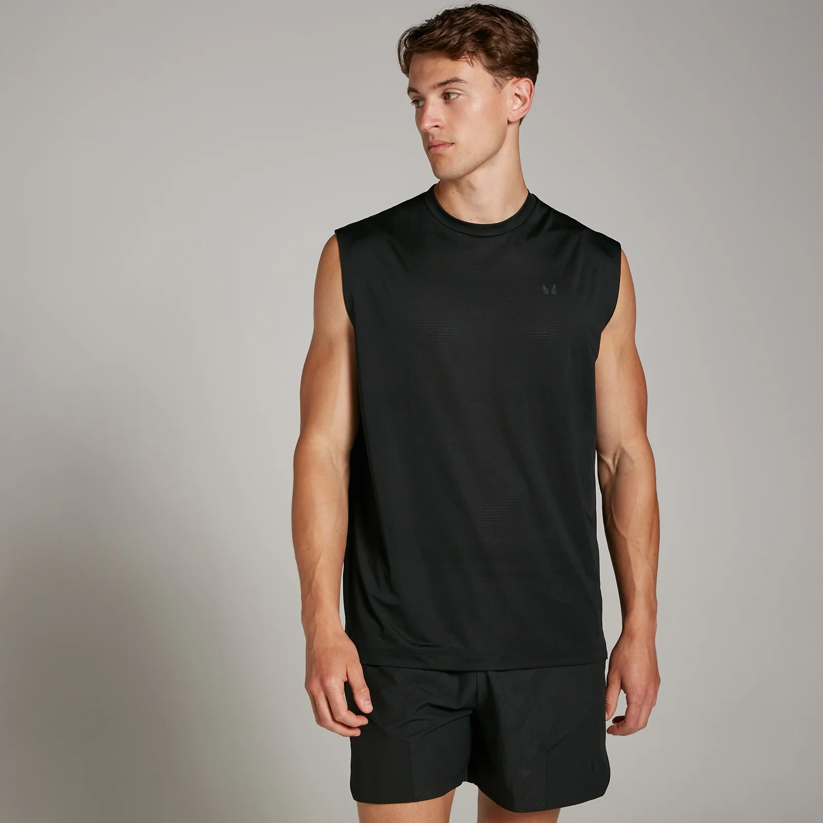 MP Men's Tempo Oversized Mesh Training Tank - muška majica - crna - XS Slika 1