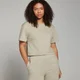MP Women's Basic Boxy Crop T-Shirt - ženska majica - siva