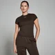 MP Women's Basic Body Fit Short Sleeve T-shirt - ženska majica - kafa