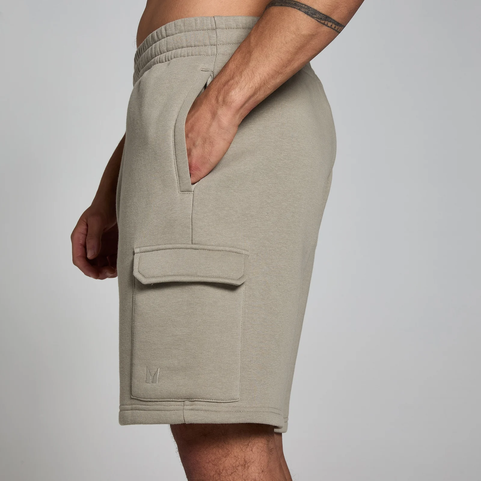 MP Men's Cargo Sweatshorts - Clay - XS Slika 1
