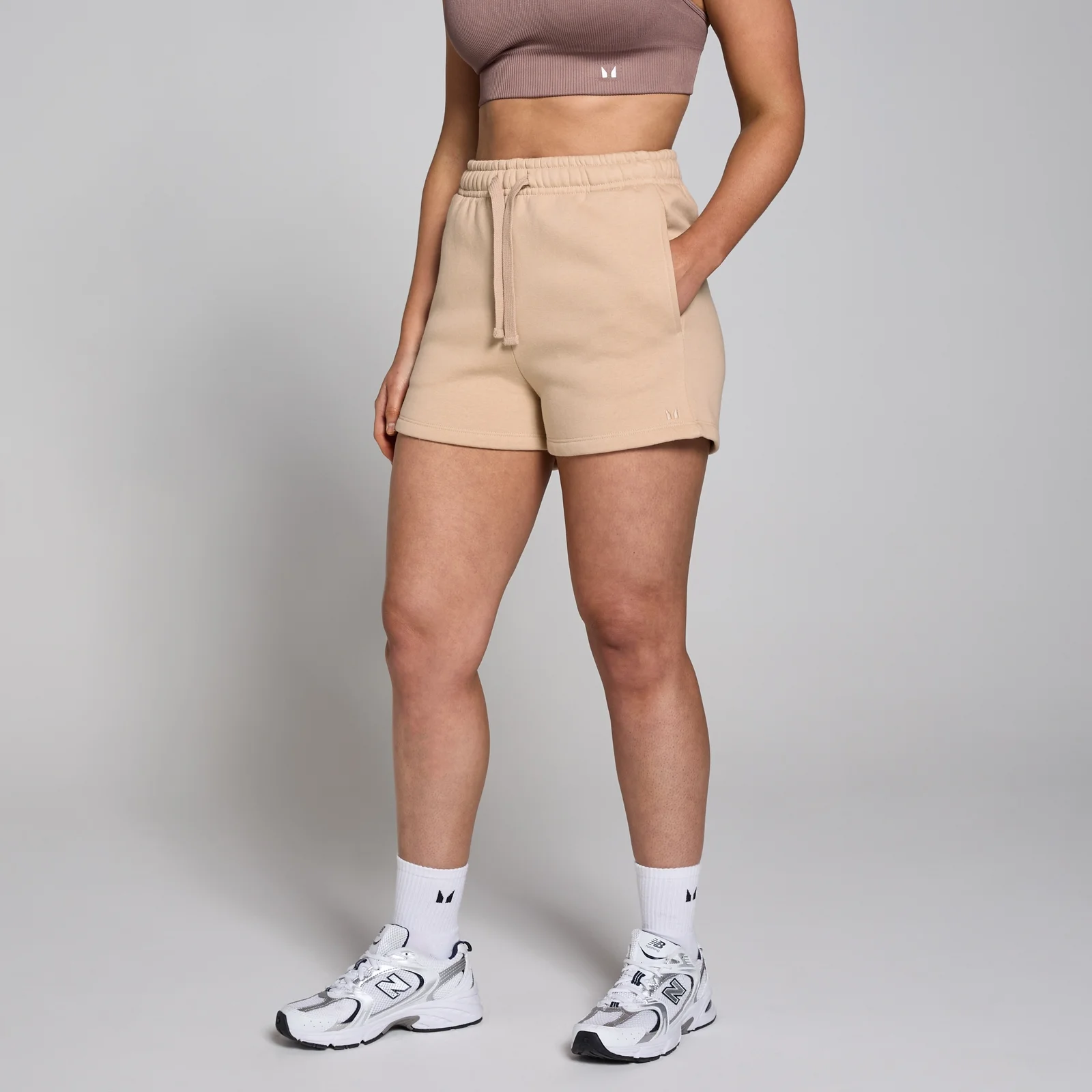MP Women's Tempo Sweatshorts - ženski šorts - krem - XS Slika 1