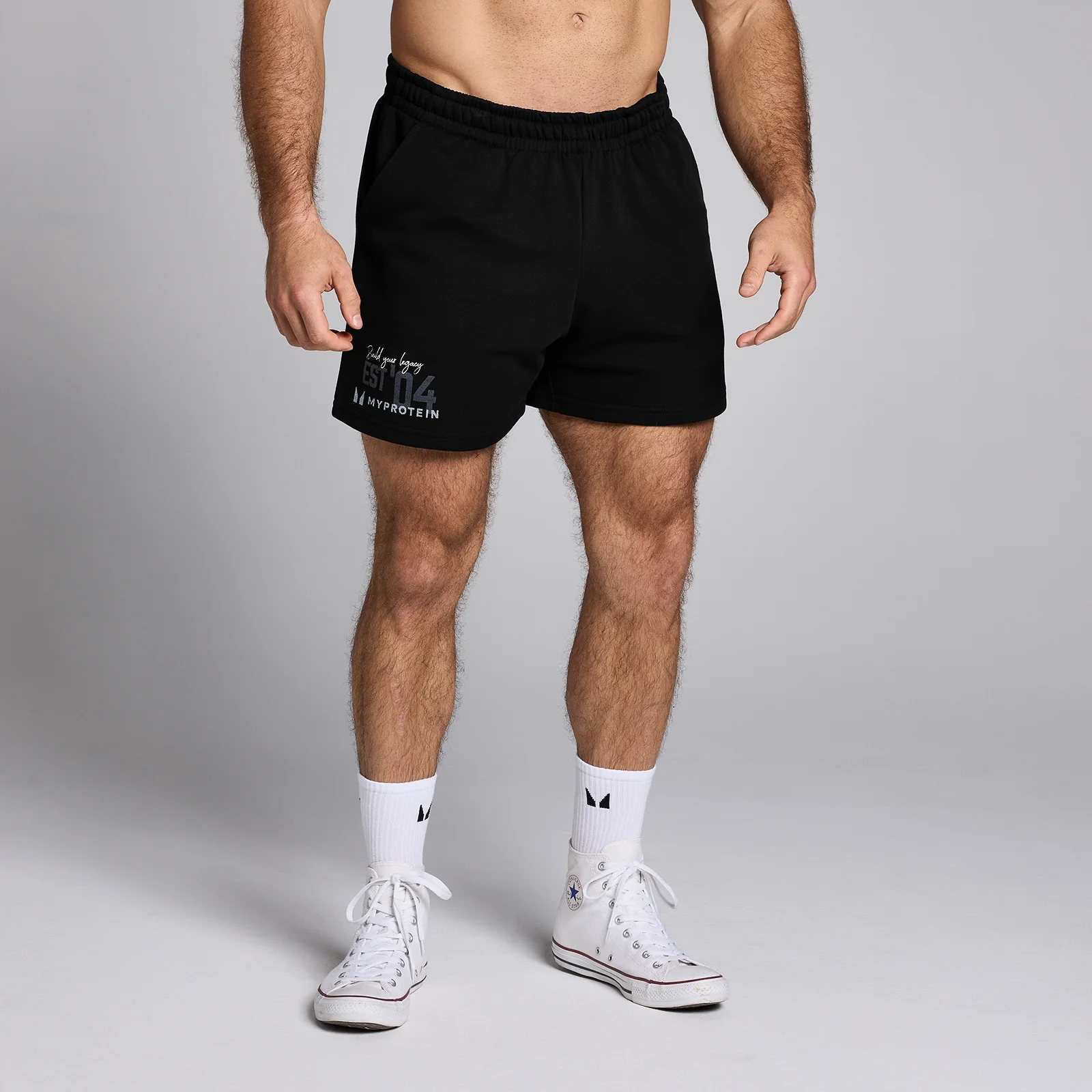 MP Men's Origin Graphic 5" Sweatshorts - muški šorts - crni - XS Slika 1