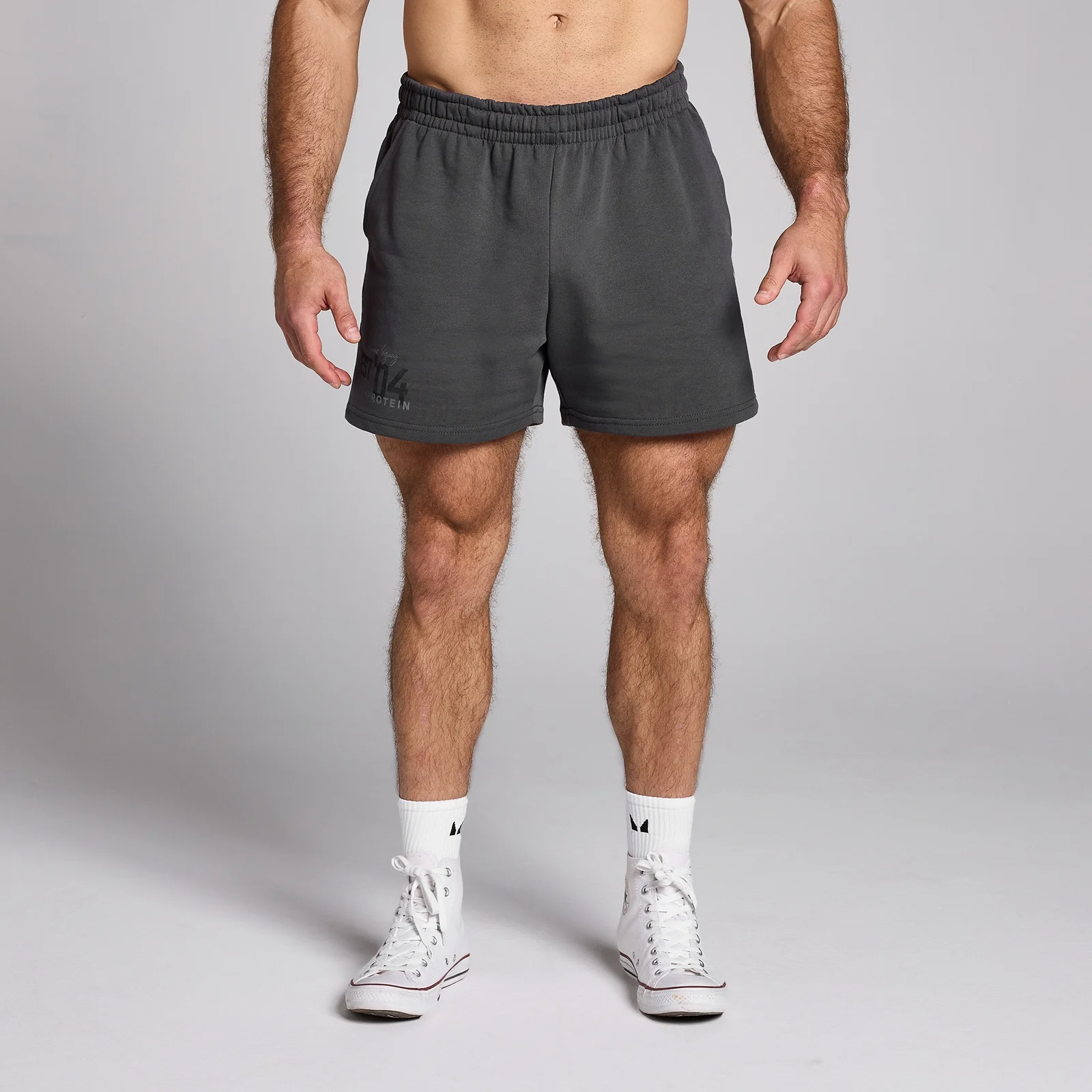 MP Men's Origin Graphic 5" Sweatshorts - muški šorts - isparanosivi - M Slika 1