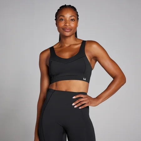 MP Women's Tempo Ultra Bonded Sports Bra - ženski grudnjak - crni