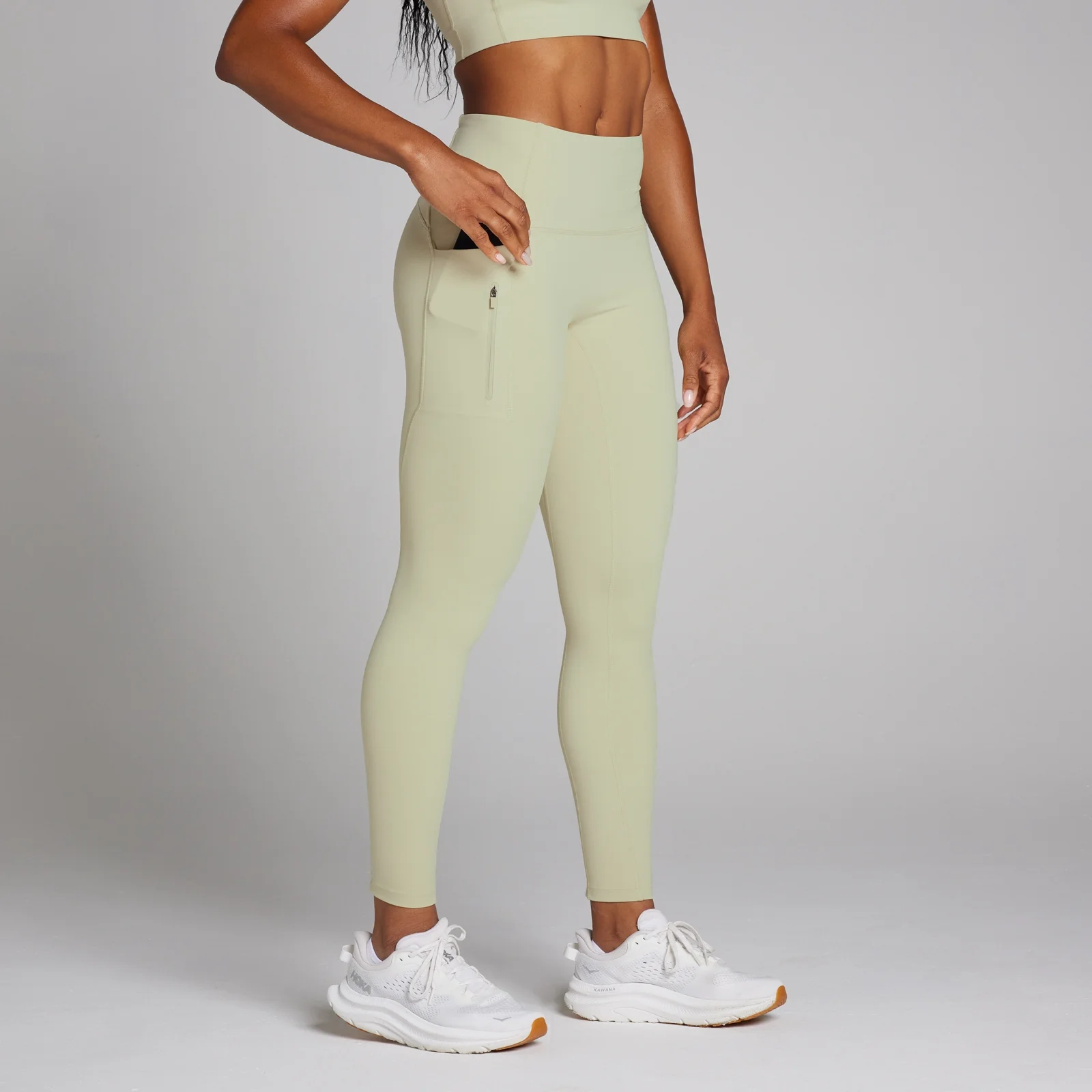 MP Women's Velocity Best Leggings - ženske helanke - bledozelene - L Slika 1